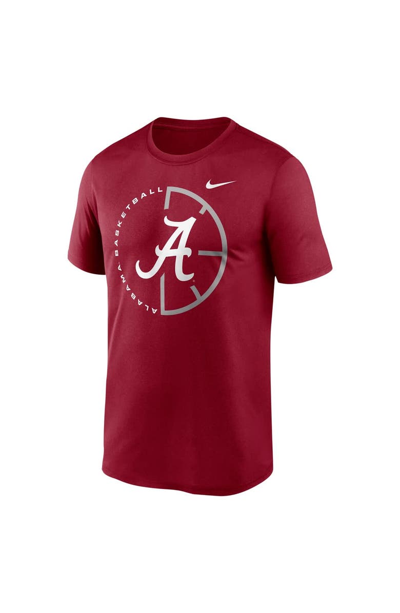 Nike Men's Nike Crimson Alabama Crimson Tide Legend Basketball Icon Performance T-Shirt, Alternate, color, 