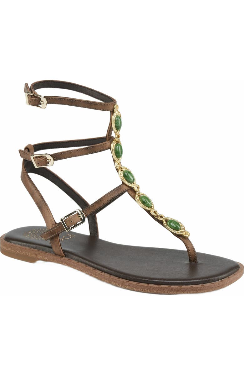 Grace Footwear Mabul Sandal, Main, color, Brown