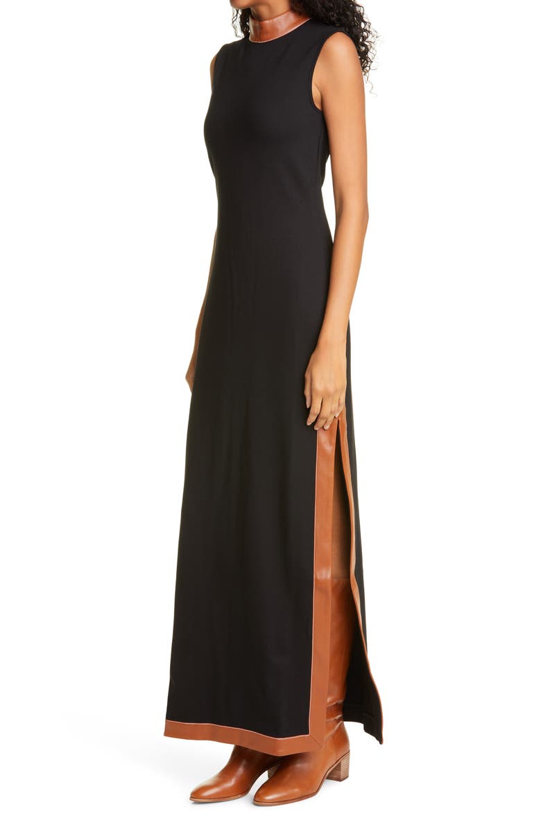 STAUD Noir Dress, Alternate, color, 