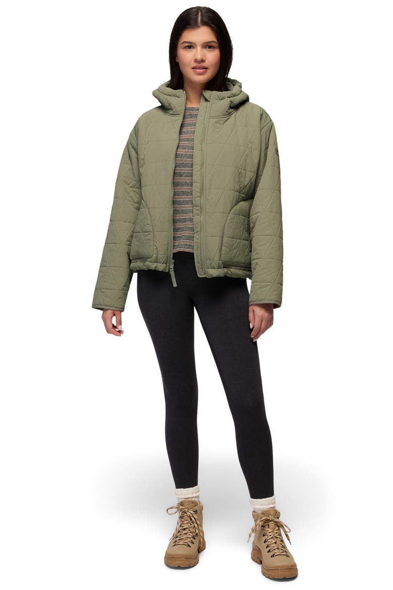 Encinitas Quilted Bomber Jacket, Alternate, color, SAGE
