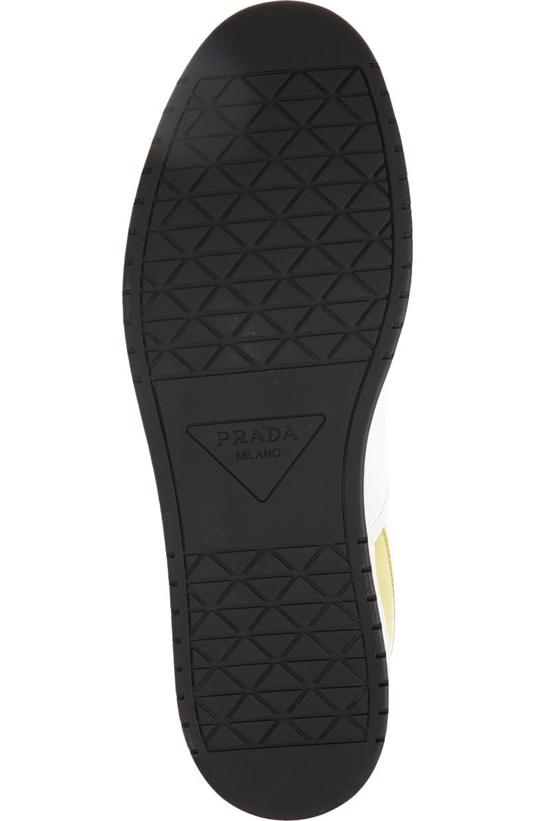 Prada Downtown Logo Low Top Sneaker, Alternate, color,