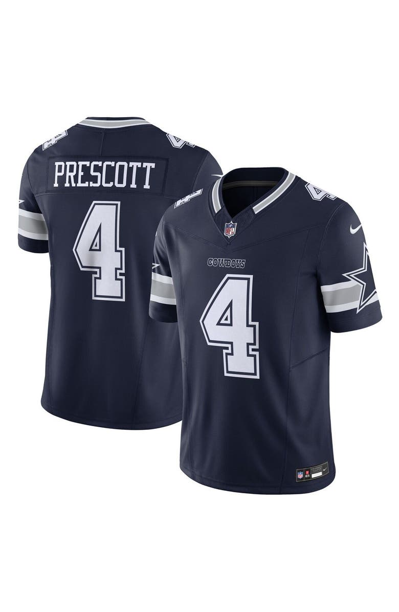 Nike Men's Nike Dak Prescott Navy Dallas Cowboys Vapor F.U.S.E. Limited Jersey, Main, color, Navy
