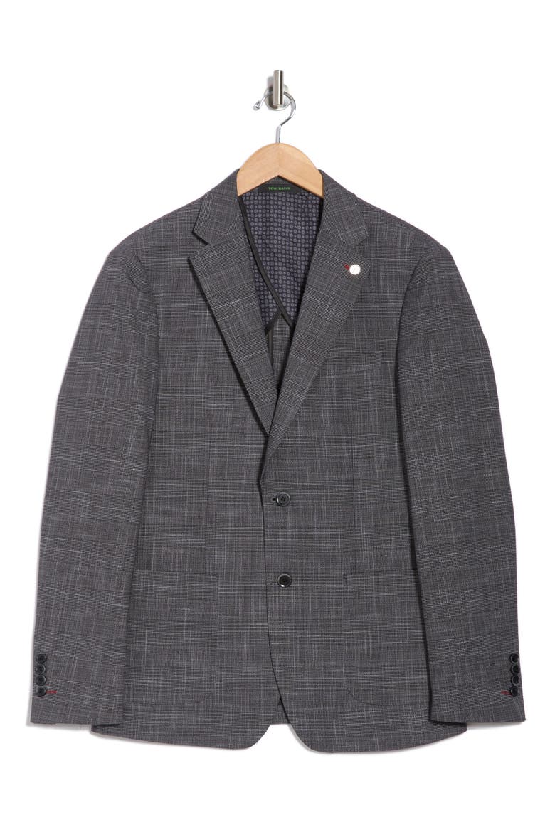 Knit Blazer, Alternate, color, GREY