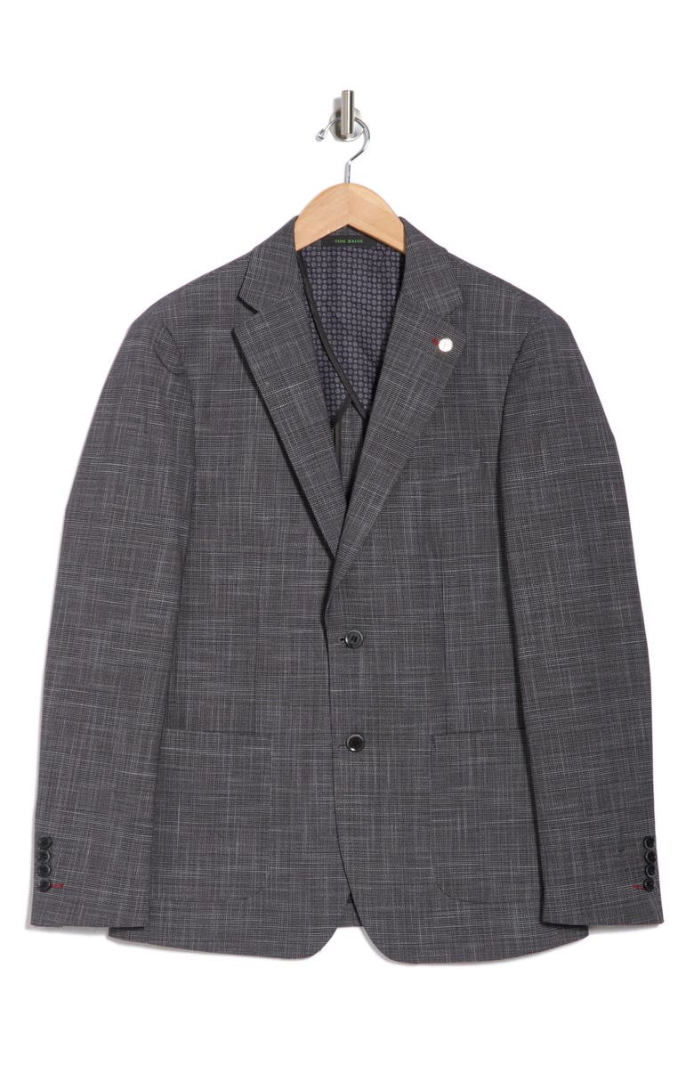 TOM BAINE Knit Blazer, Alternate, color, Grey