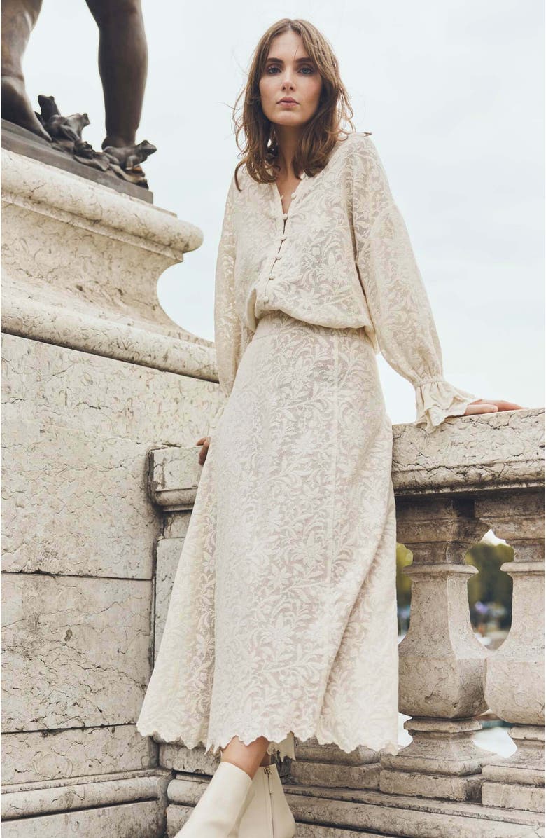 Eddy Carly Midi Skirt, Alternate, color, 