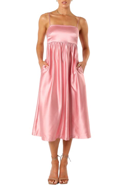 Teagan Bow Babydoll Dress