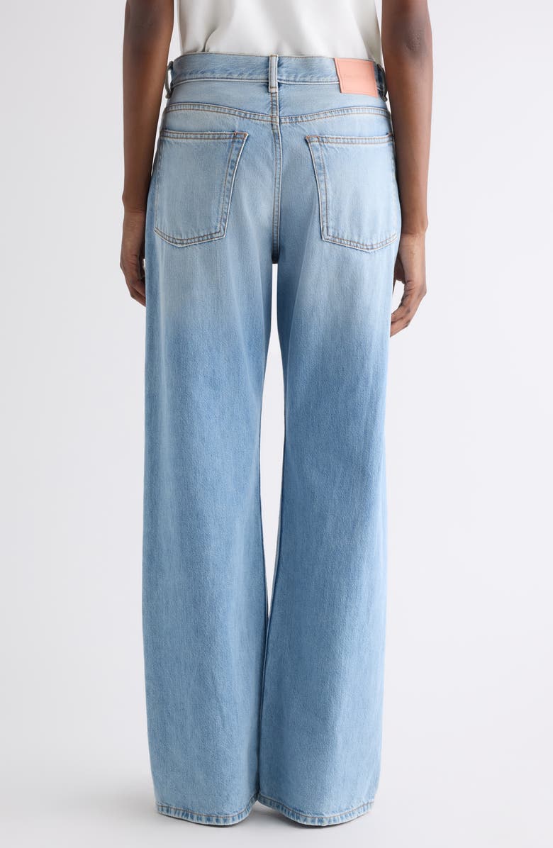 Acne Studios Loose Fit Jeans, Alternate, color, Light Blue