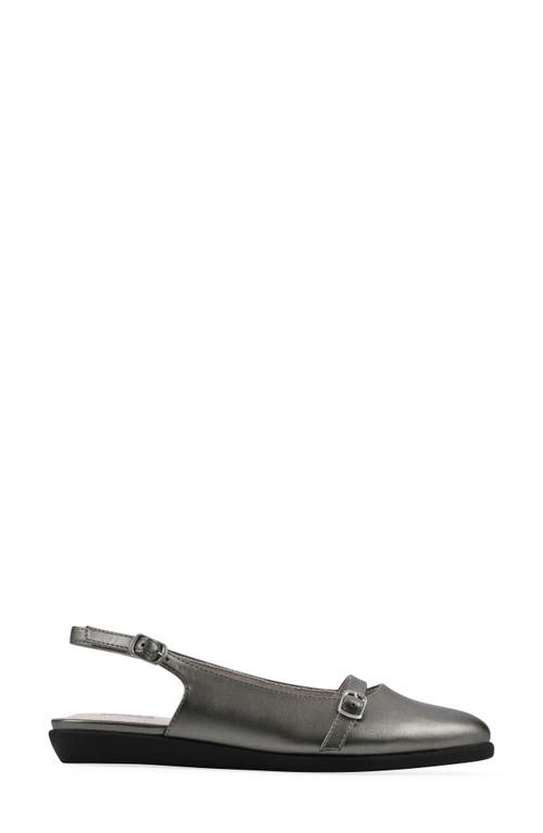 Cliffs By White Mountain Milona Slingback Flat In Silver