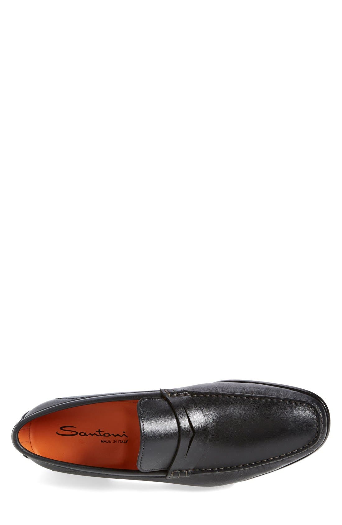 Santoni 'Austin' Penny Loafer, Alternate, color, 