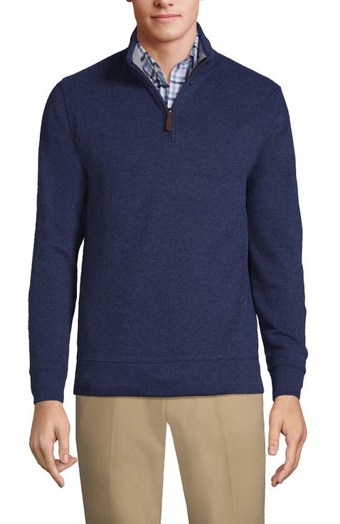 Bedford Rib Quarter Zip Sweater