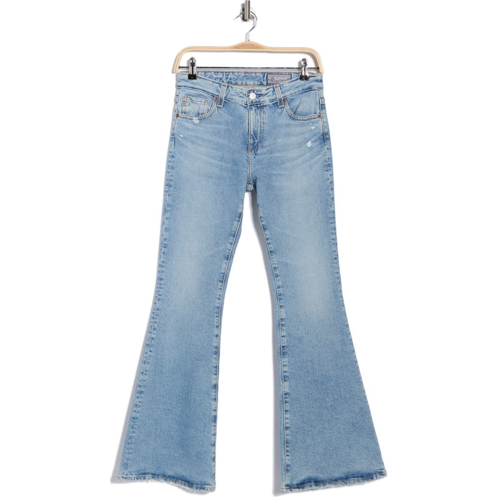 Ag Flare Leg Jeans In Blue