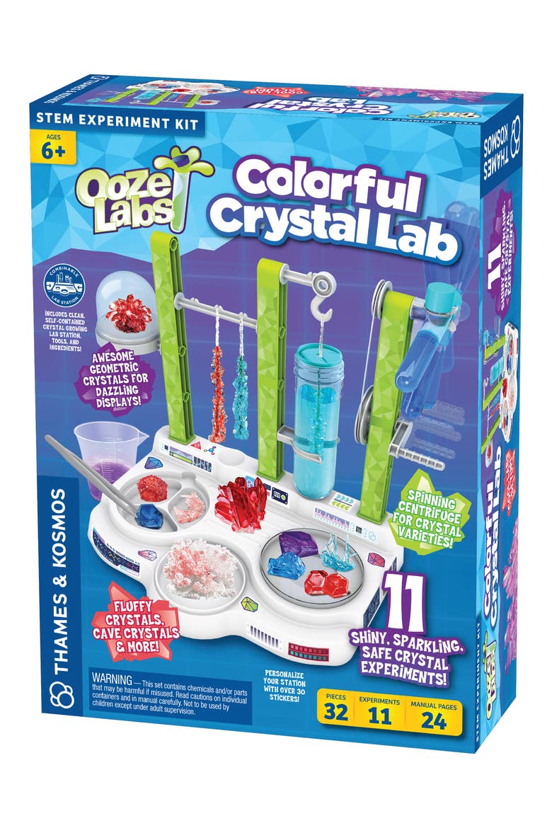 Ooze Labs: Colorful Crystal Lab Kit, Main, color, MISCELLANEOUS