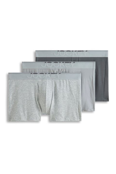 Men's Cotton Stretch 3" Trunk - 3 Pack