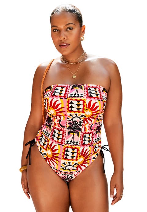 Bandeau Adjustable One Piece (Plus Available)