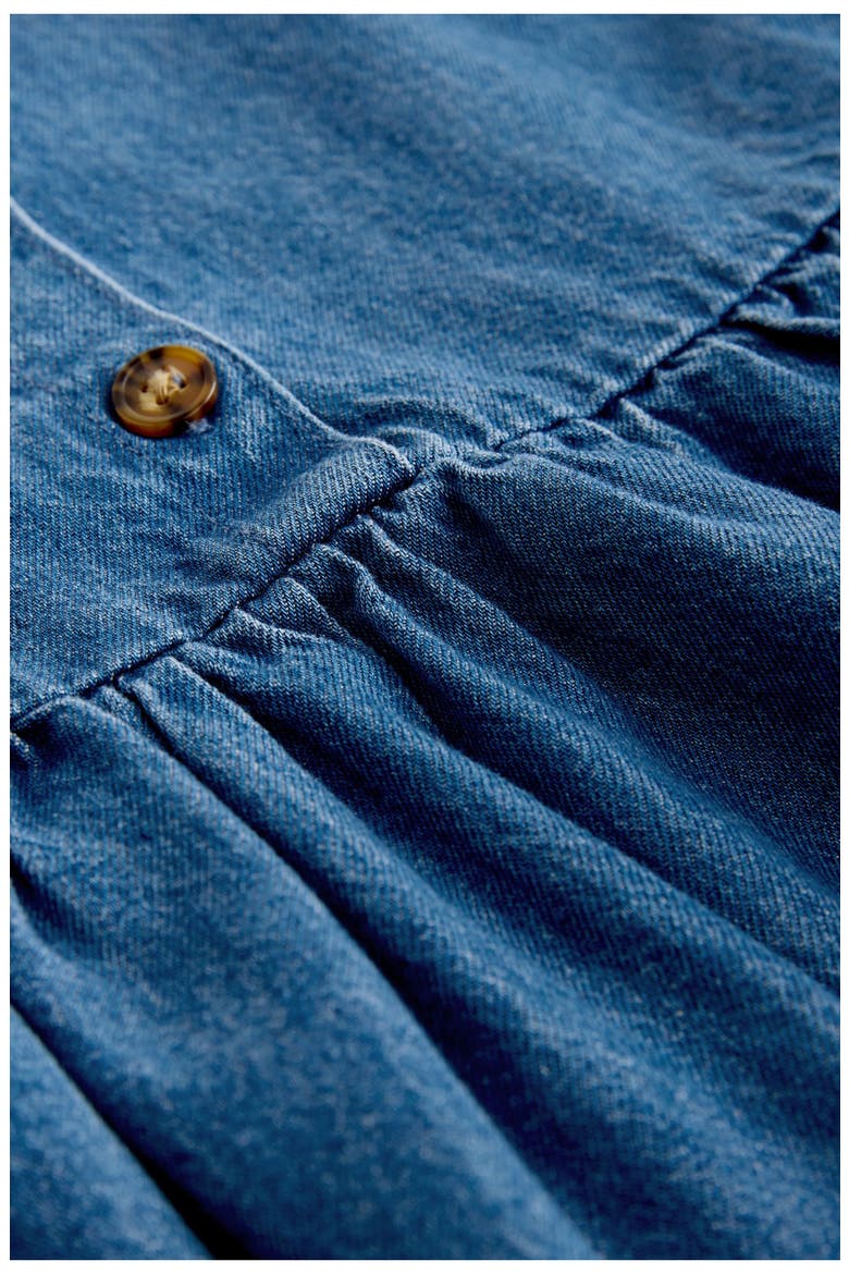 Kids' Sleeveless Denim Dress, Alternate, color, BLUE