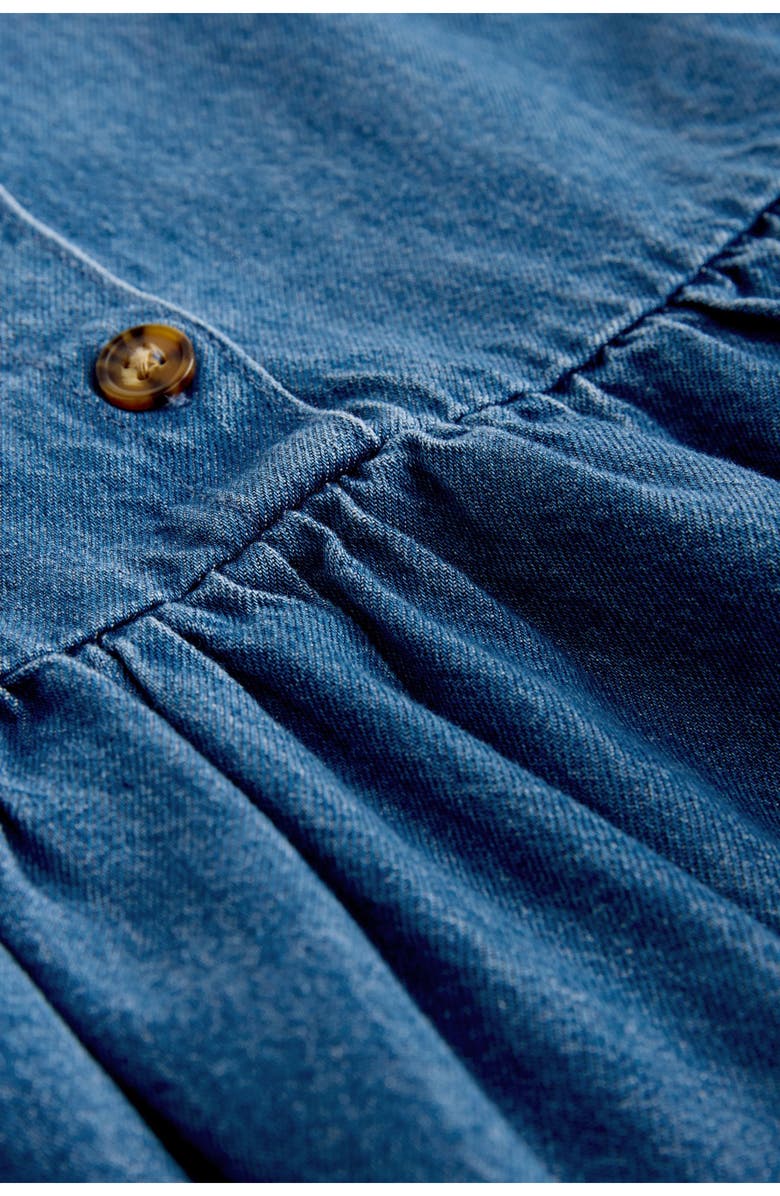 NEXT Kids' Sleeveless Denim Dress, Alternate, color, Blue