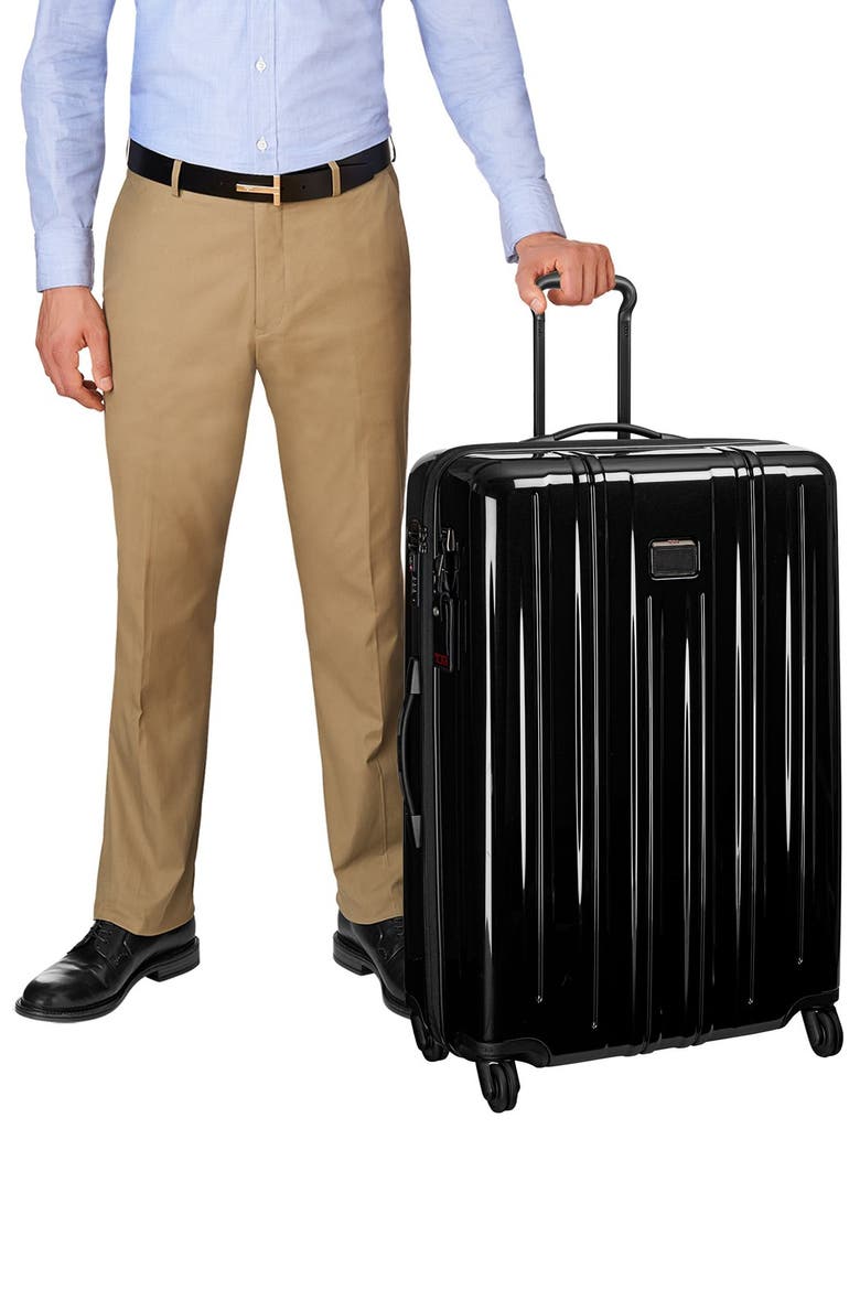'V3' Extended Trip Wheeled Packing Case, Alternate, color, BLACK