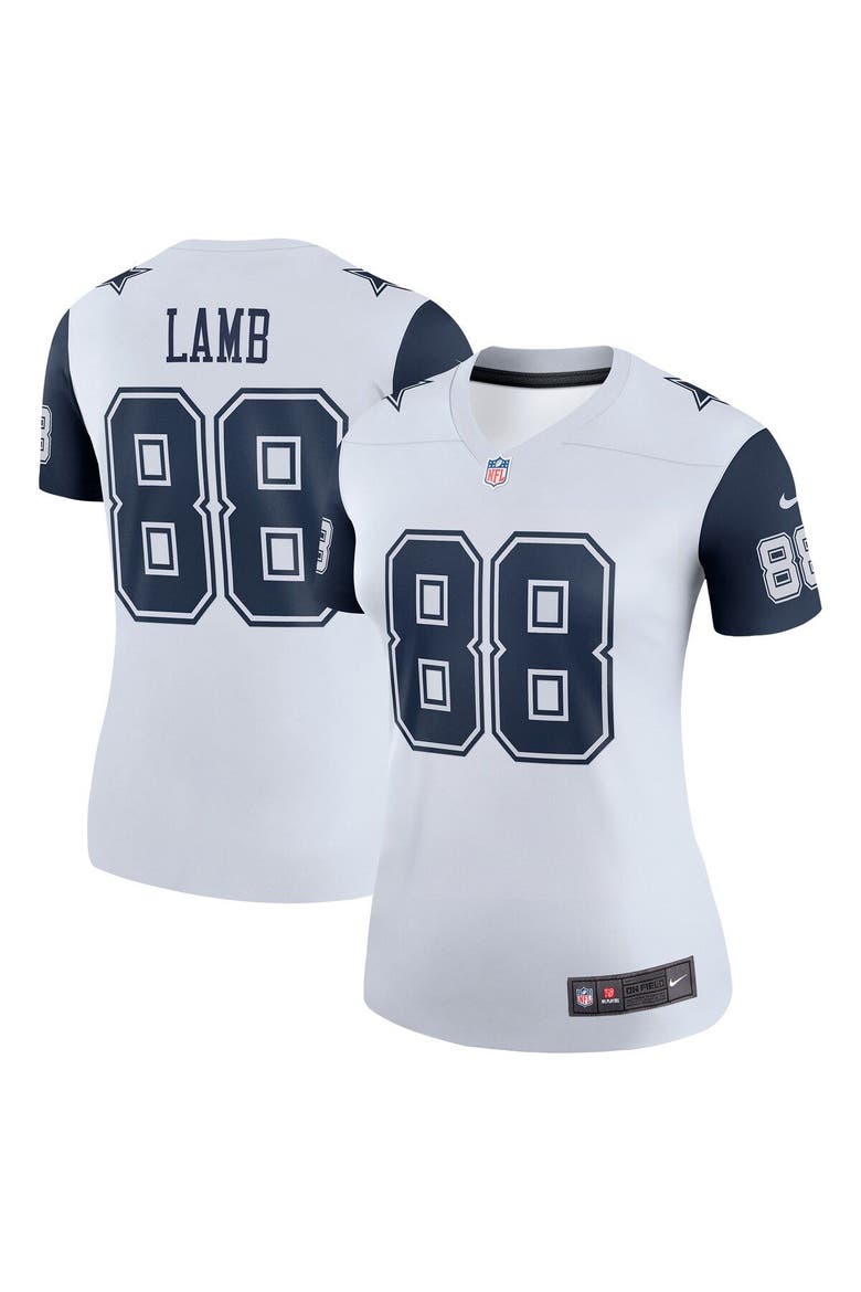 Women's Nike CeeDee Lamb  White Dallas Cowboys Legend Player Performance Top, Main, color, White