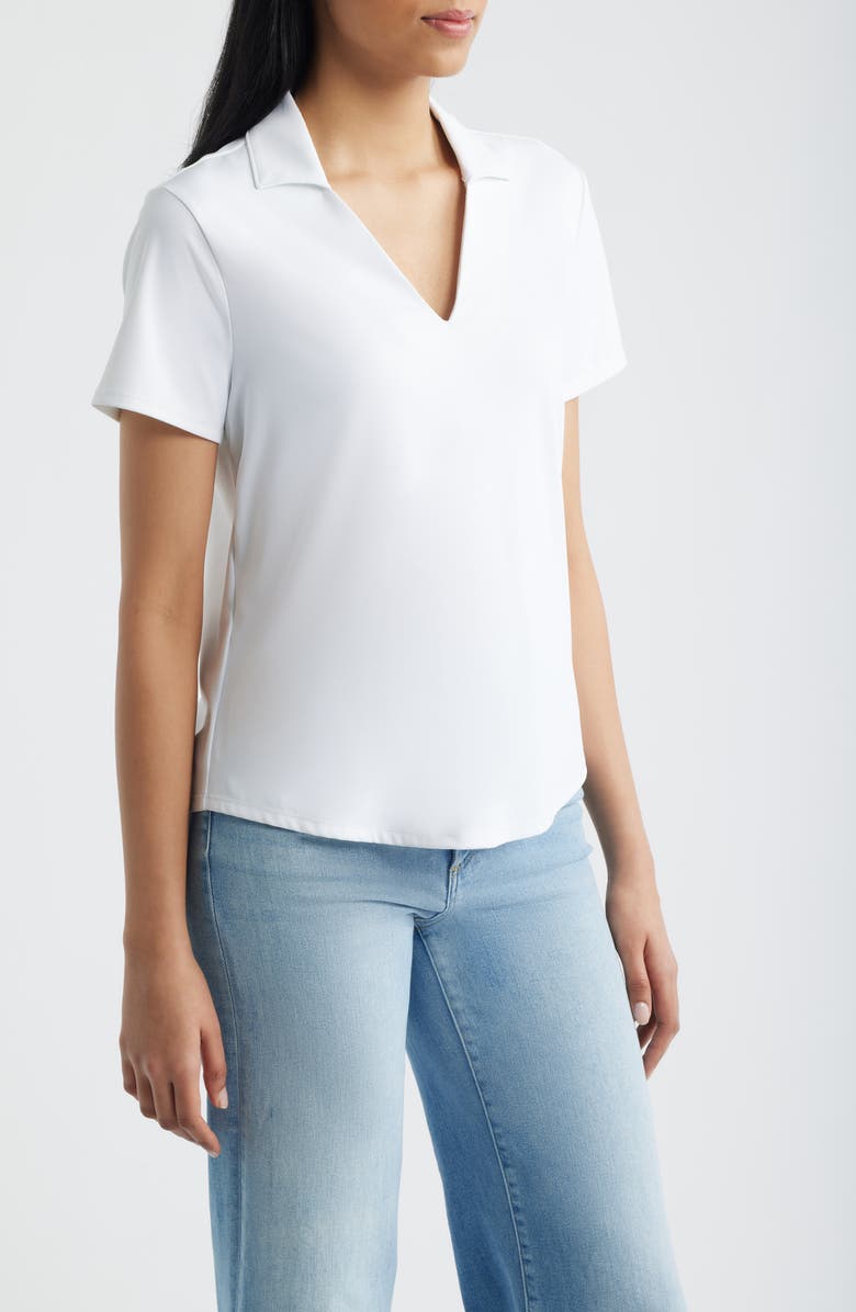 Tommy Bahama IslandZone<sup>®</sup> Abby Johnny Collar Polo, Alternate, color, White