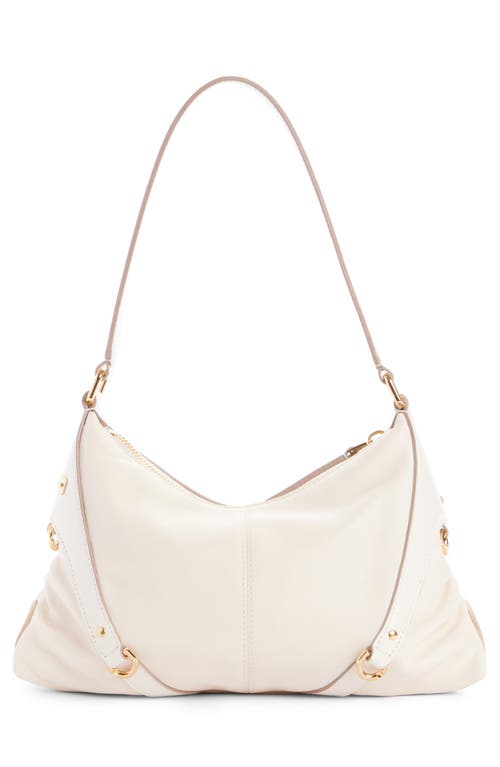 Givenchy Beige Textured Handbag With Gold-tone Hardware In 105-ivory