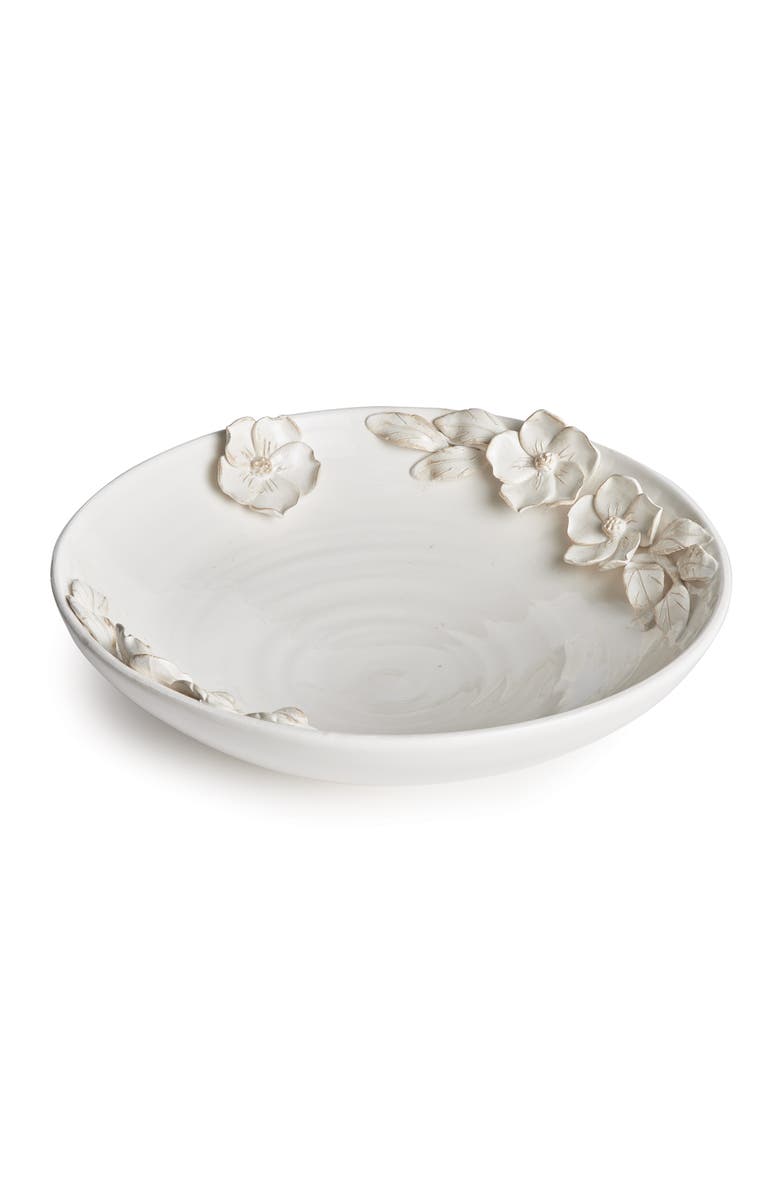 Napa Home & Garden Fiori Decorative Grande Bowl, Main, color, White