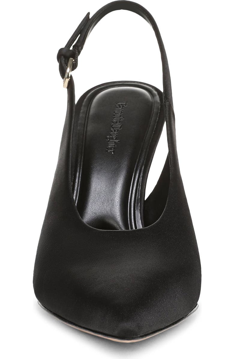 Favorite Daughter Remy Pointed Toe Slingback Sandal, Alternate, color, Black