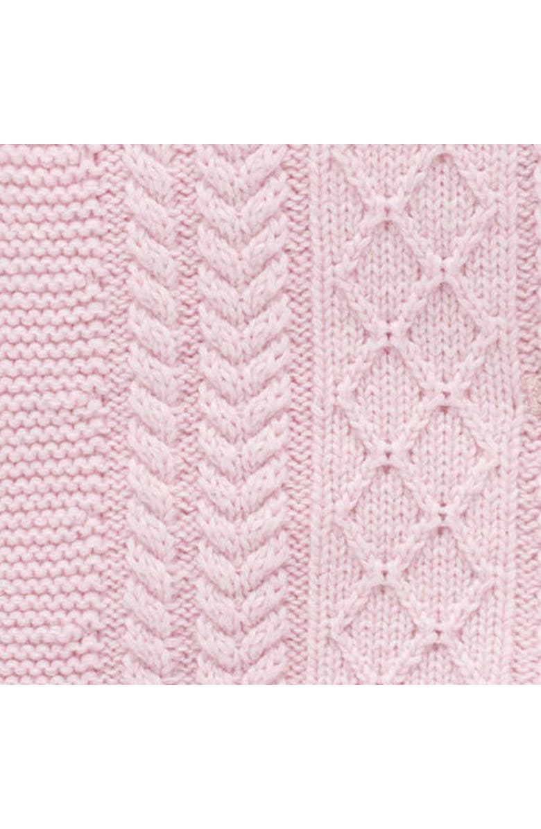 Purebaby Cable Padded Jacket, Alternate, color, Primrose Melange