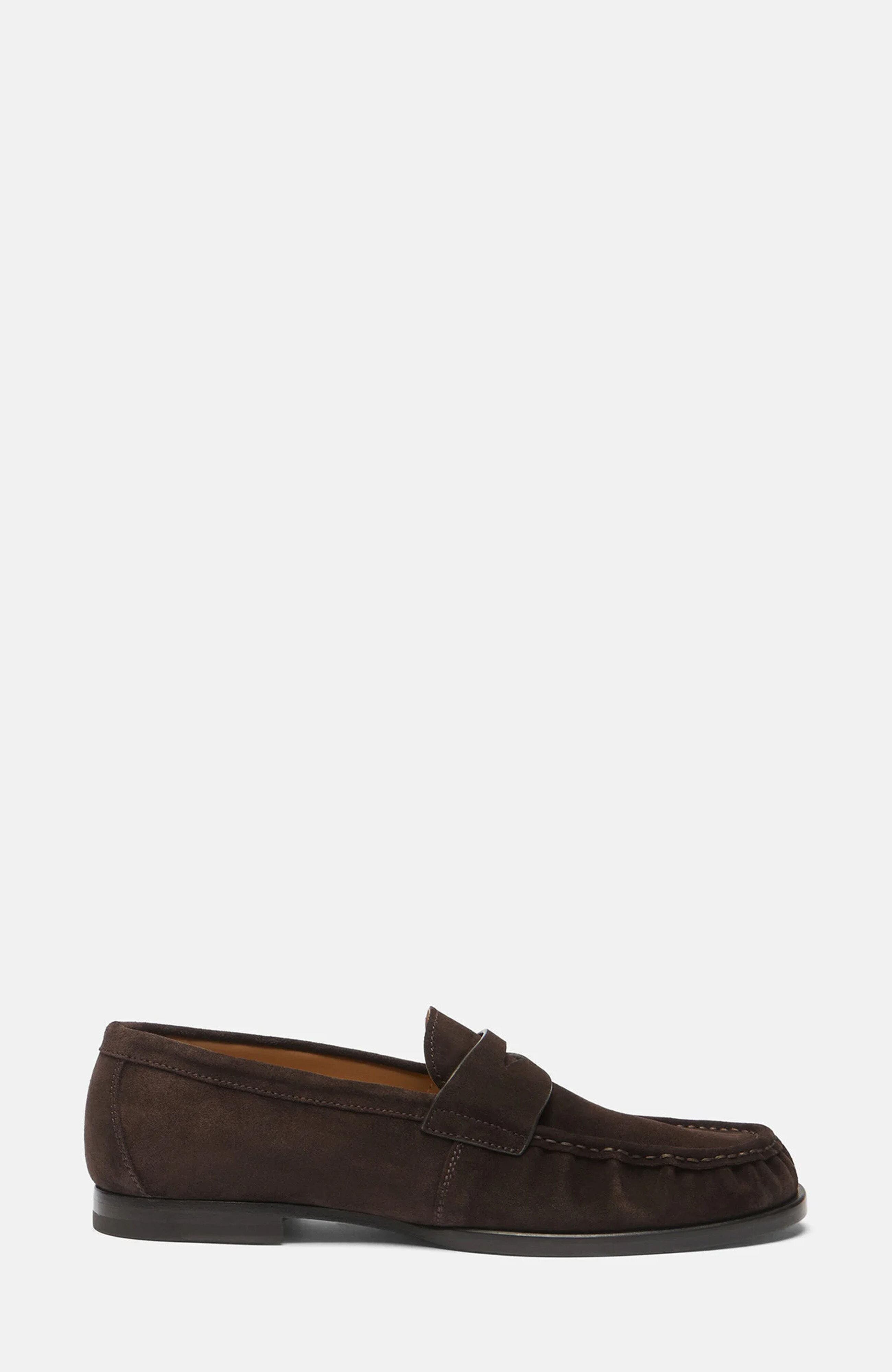 Fred Loafers, Alternate, color, Brown - Suede
