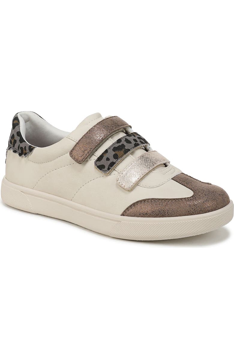 Blowfish Malibu Tucson Sneaker, Main, color, White / Bronze Faux Leather