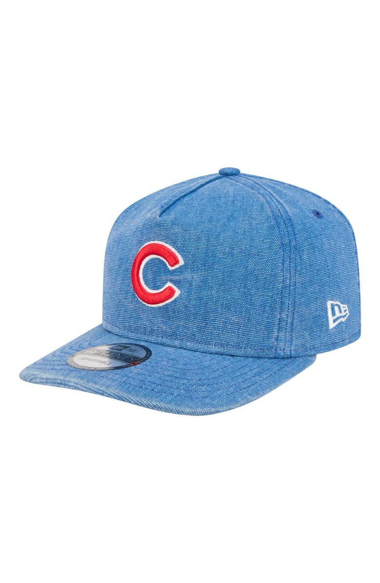 New Era Men's New Era  Royal Chicago Cubs  Denim Classic 19TWENTY Adjustable Hat, Main, color, Royal