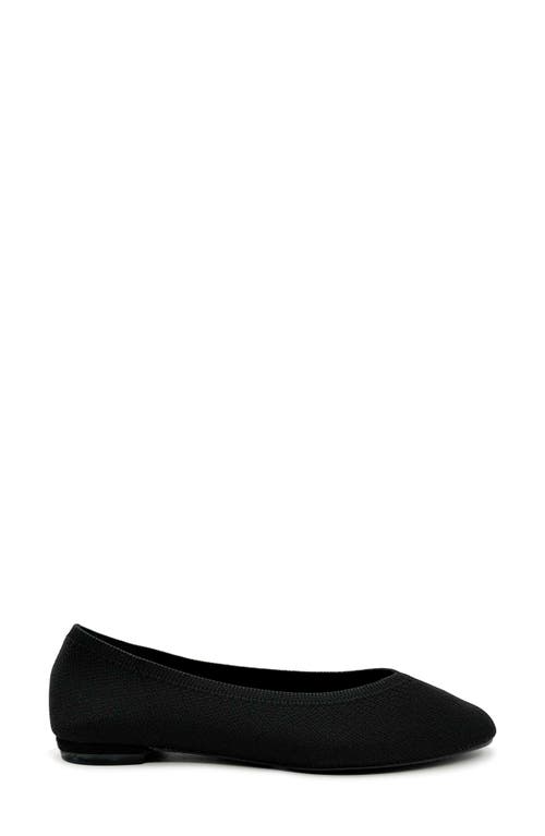 Chelsea Crew Flight Knit Flat In Black Knit