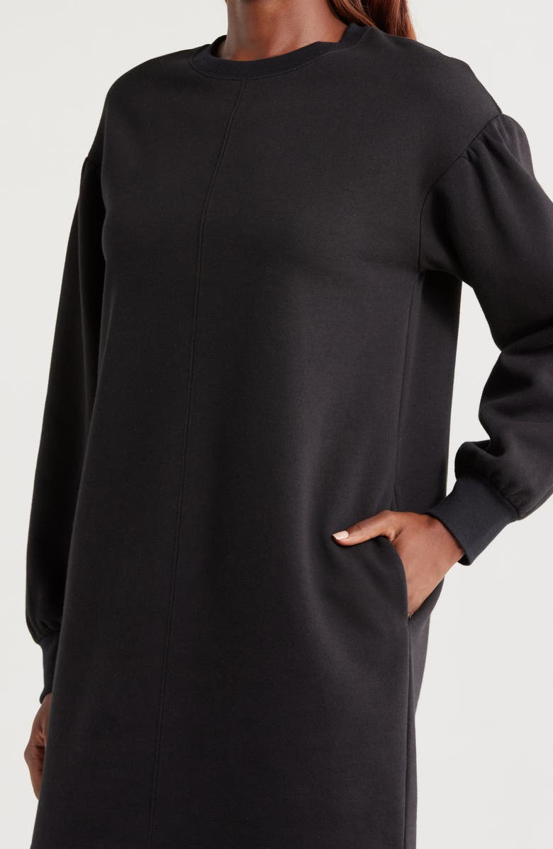 Caslon<sup>®</sup> Crewneck Sweatshirt Dress, Alternate, color, 