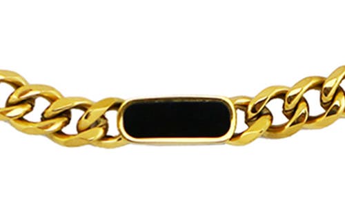 Rebl Gender Inclusive Stone Curb Chain Necklace