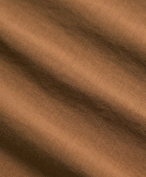 Pact Organic Cotton Softspun Scoop Neck Tee In Brown