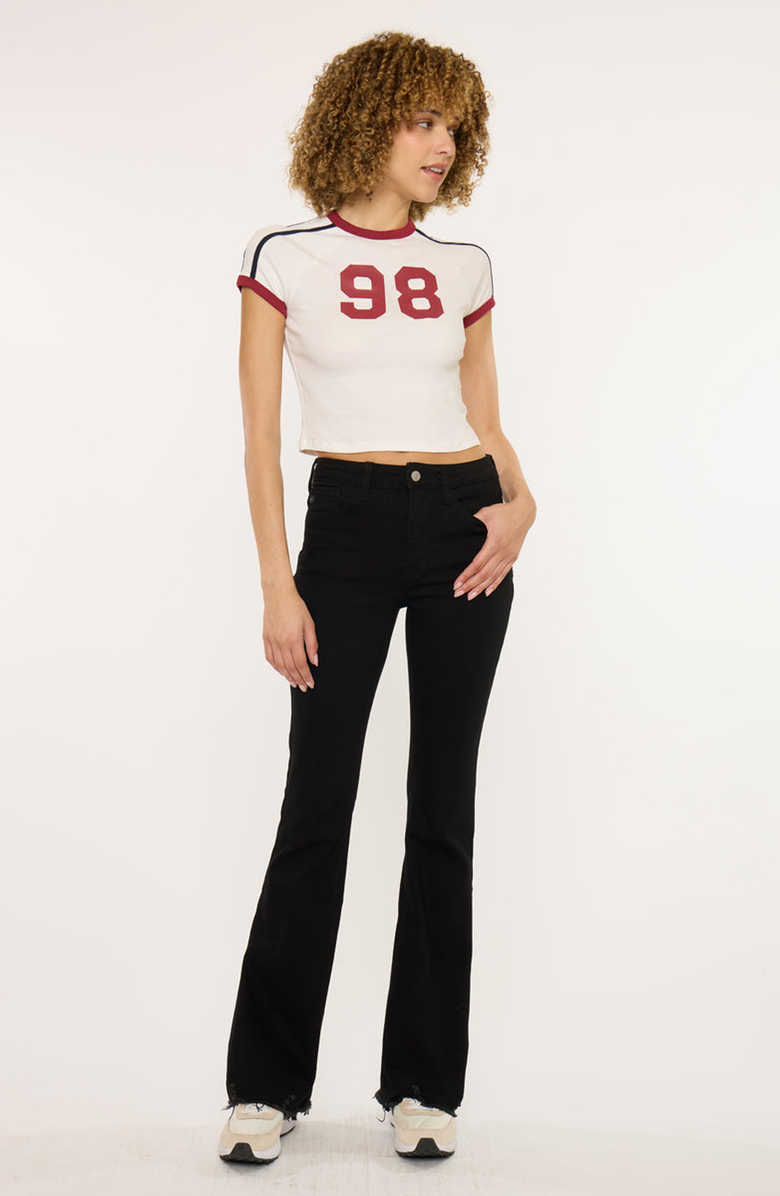 KanCan Brenna Essentials High Rise Bootcut Jeans, Alternate, color, Black Wash