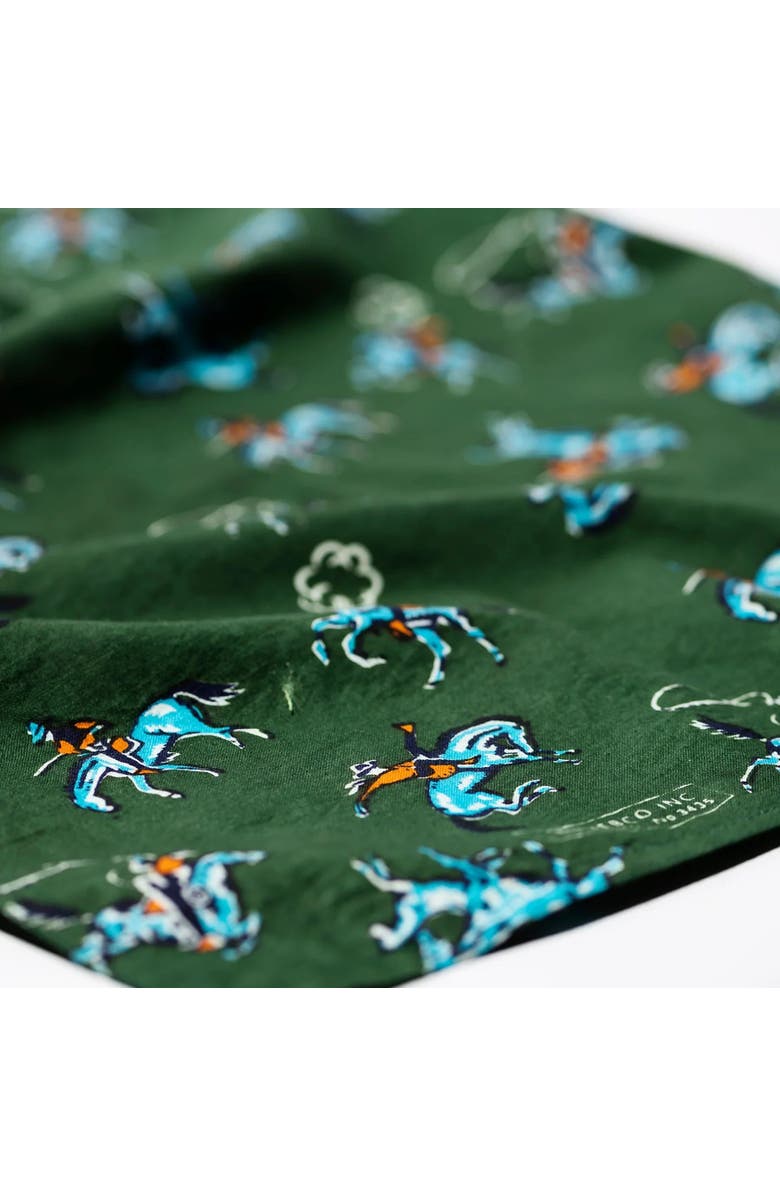 PUEBCO Hand Printed Kids Apron With Kerchief, Alternate, color, Cowboy