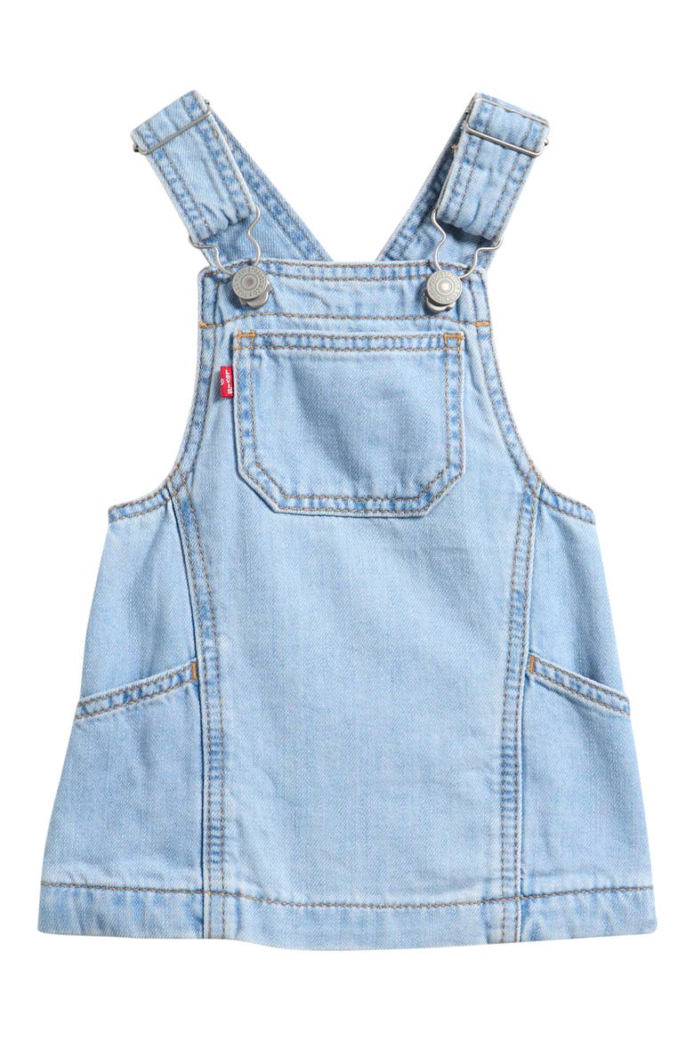 Denim Skirtall, Main, color, MARINE BLUE