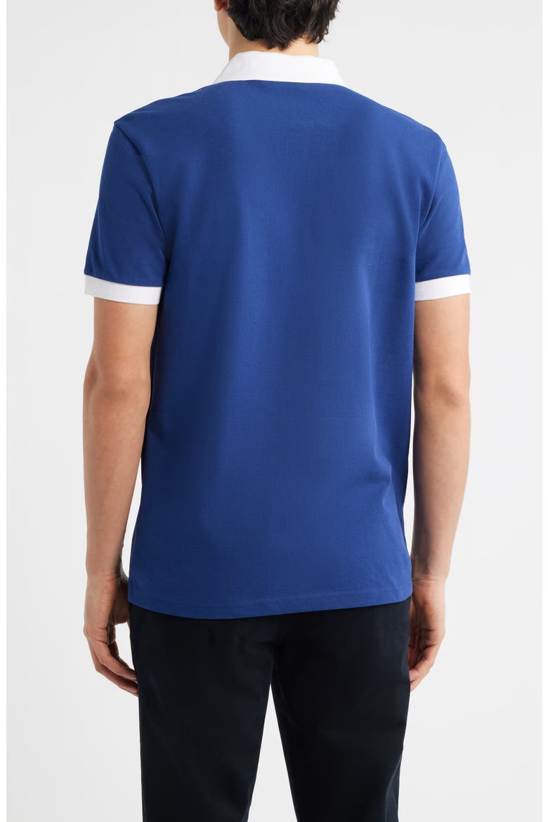 Lux Paddy Cotton Polo, Alternate, color, USA / BLUE