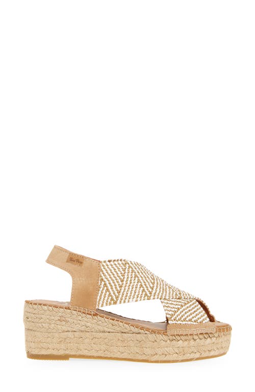 Toni Pons Masai Espadrille Wedge Sandal In Pedra