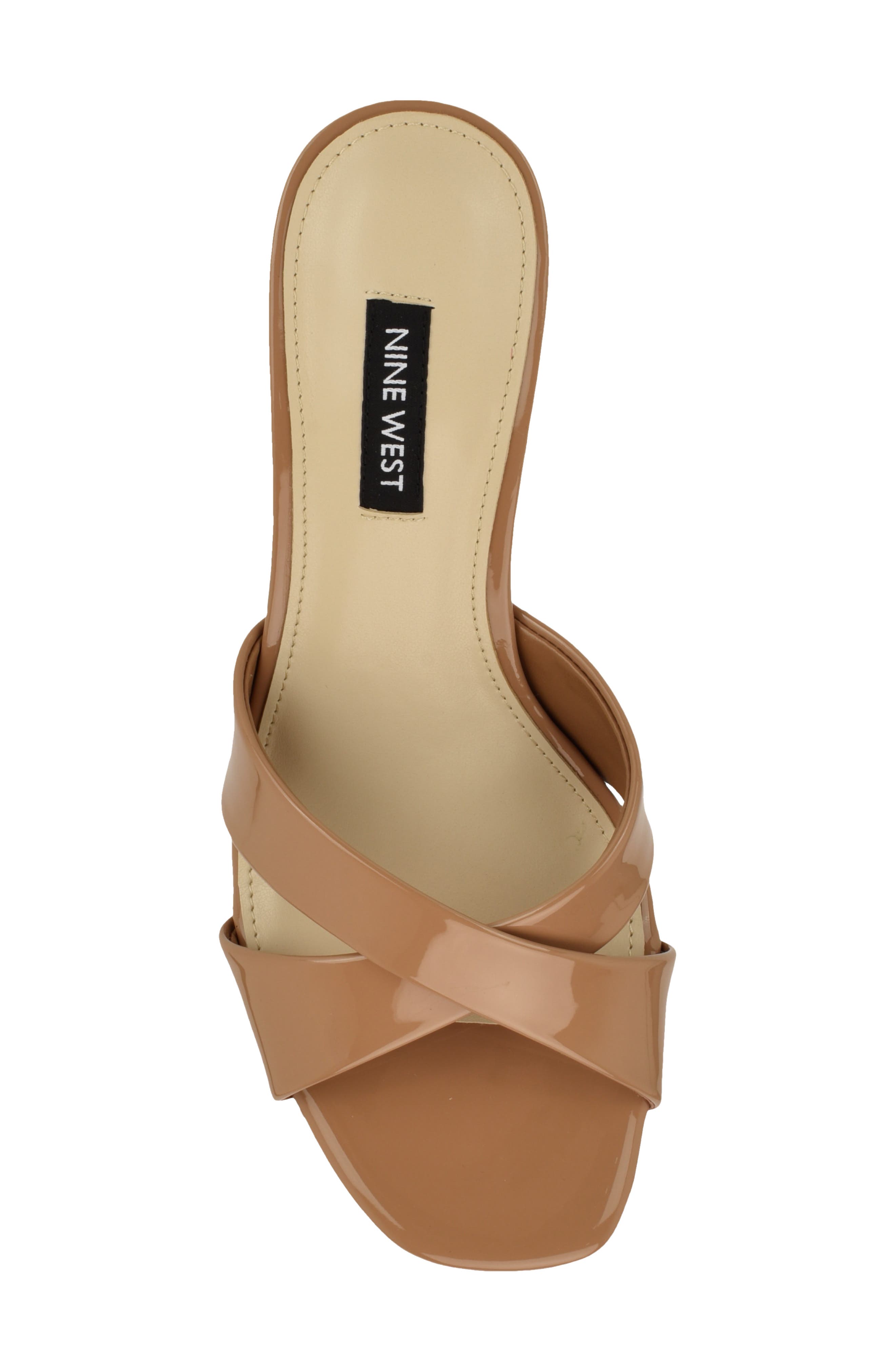 Nine West Merlana Kitten Heel Sandal, Alternate, color, Light Brown