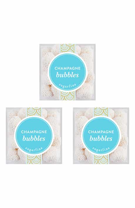 sugarfina <p>Champagne Bubbles Small Cube Set of 3</p>