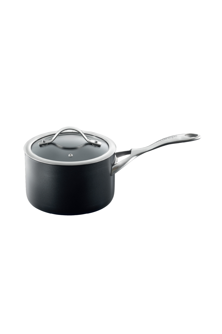 iD3® Saucepan with Lid 2.1qt, Main, color, BLACK