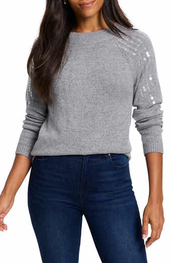 NIC+ZOE Subtle Shine Sequin Sweater