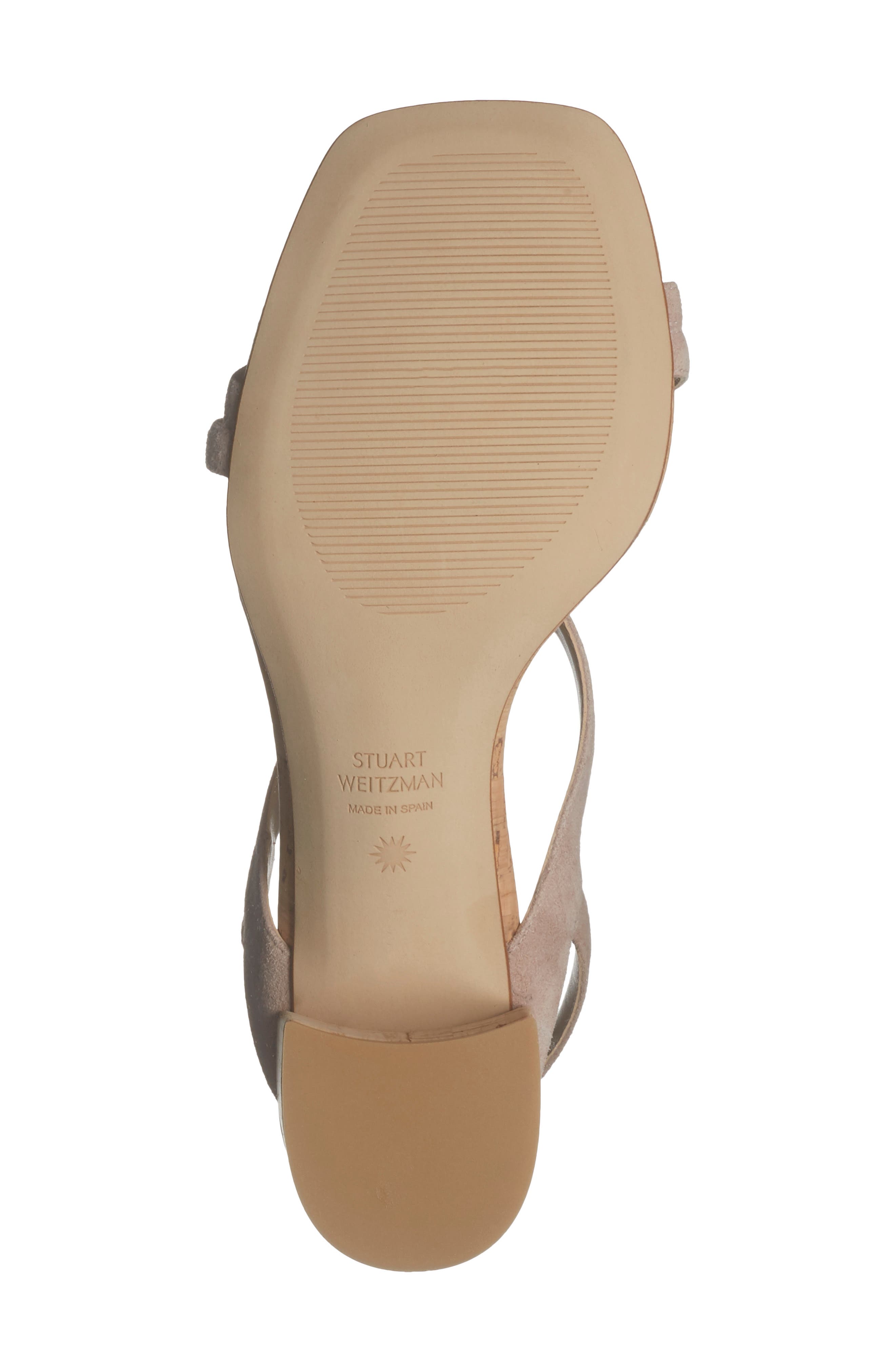 Stuart Weitzman Oasis 50 Block Heel Sandal, Alternate, color, Dolce