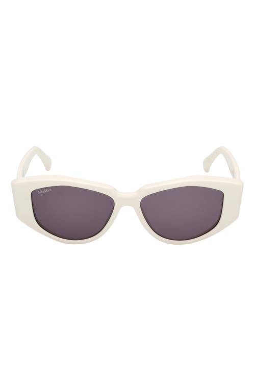 Max Mara Lee 52mm Round Sunglasses