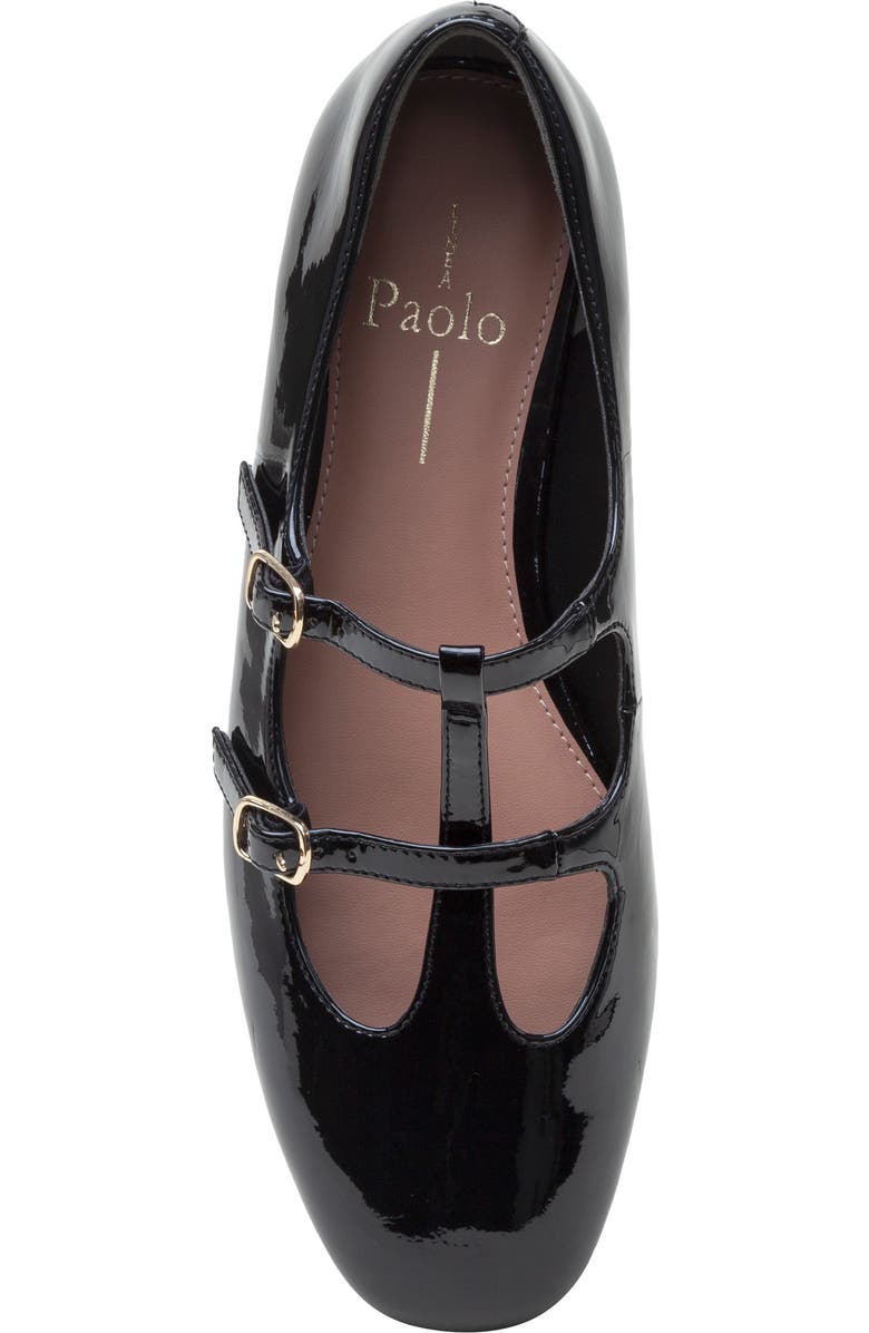 Linea Paolo Matilda Mary Jane Flat, Alternate, color, Black