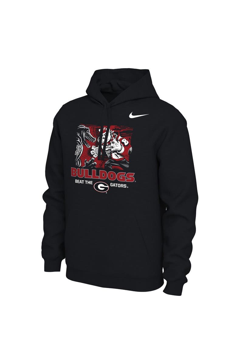 Nike Men's Nike Black Georgia Bulldogs FL/GA Rivalry Pullover Hoodie, Alternate, color, Black