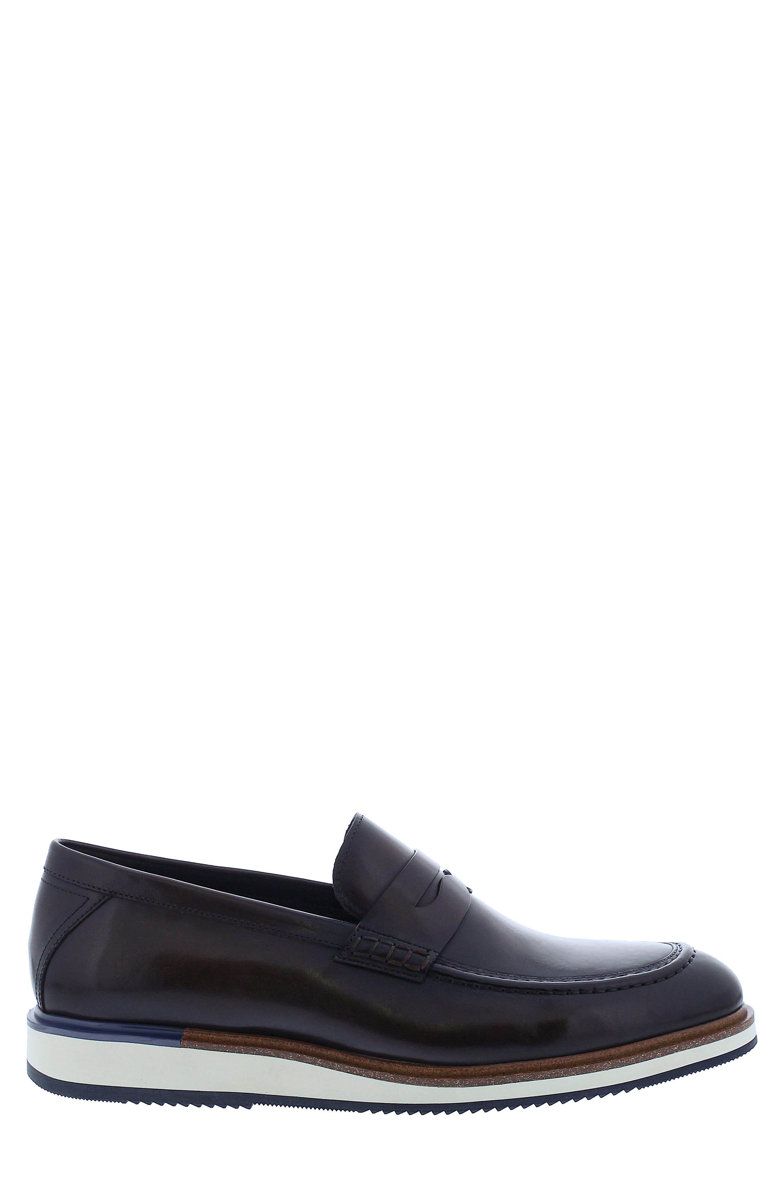 Brick Lane Penny Loafer, Alternate, color, WHISKEY