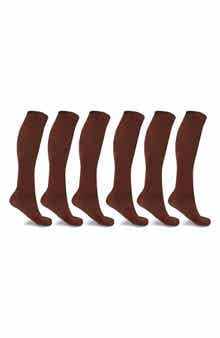 EXTREME FIT 6-Pack Elite Comfort Knee Length Compression Socks