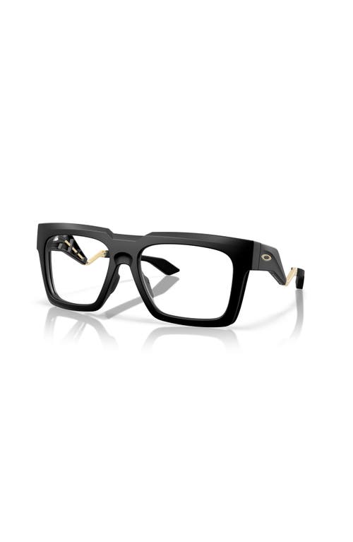 Oakley 55mm Square Optical Glasses In Black